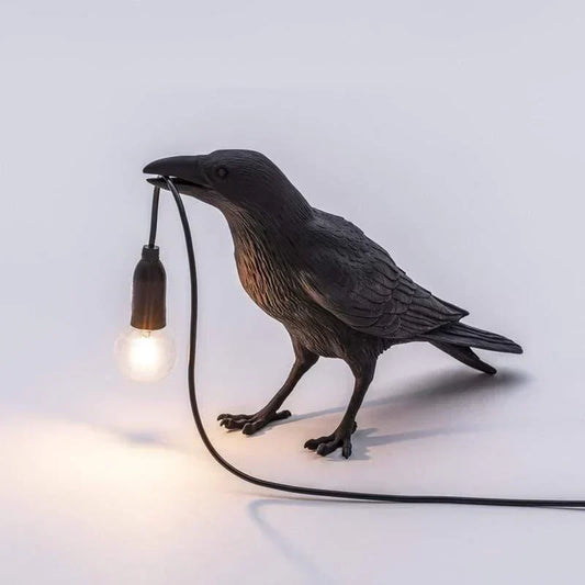 Rynx | FeatherGlow Bird Lamp – Artistic Ambient Lighting for Discerning Interiors