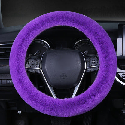 Rynx | Universal Plush Car Steering Wheel Cover