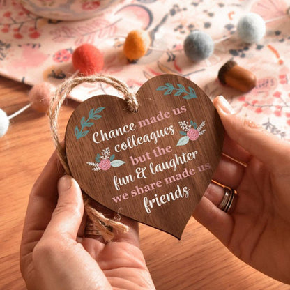 Rynx | Wooden Heart Plaque Gift Exquisite Love Heart Craftsmanship