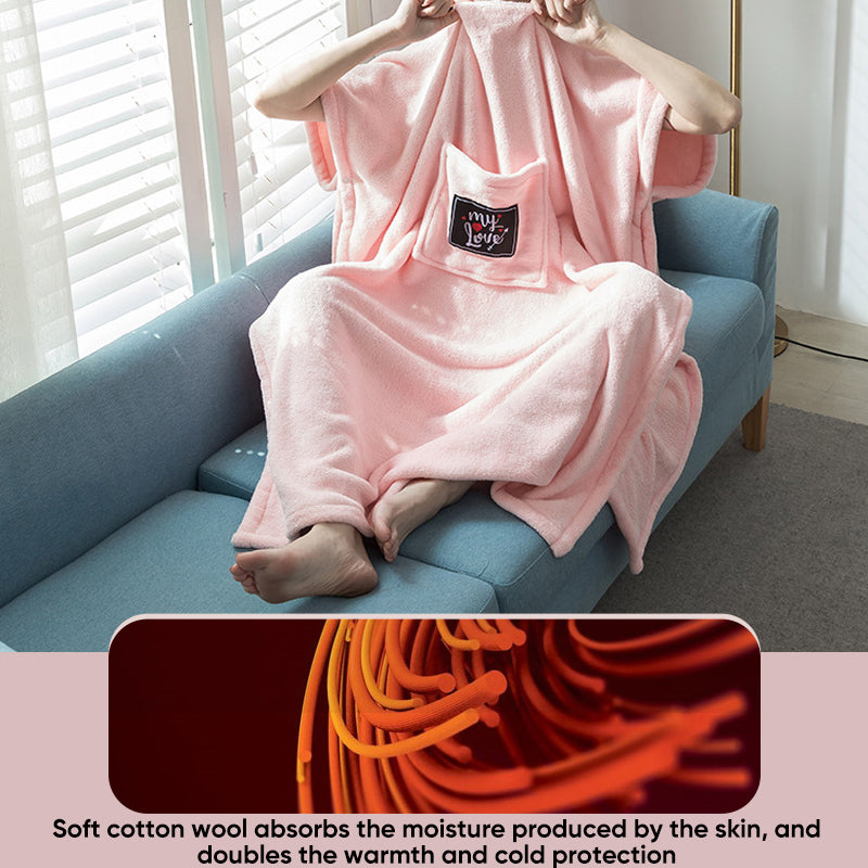 Rynx | Girl soft cotton fleece robe