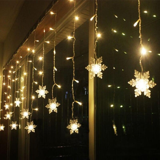 Rynx | Curtain Snowflake Led String Lights