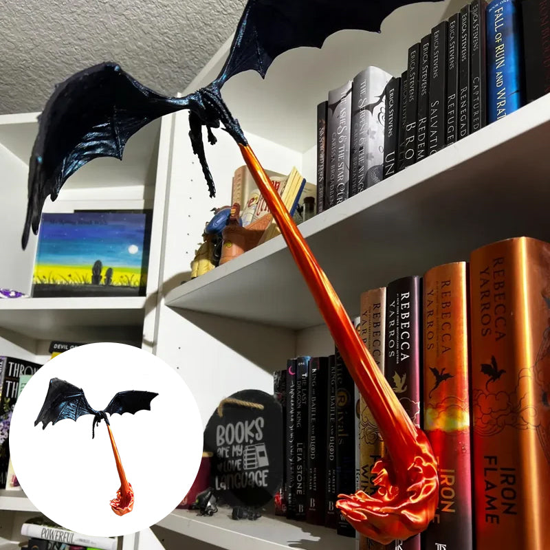 RYNX | Dragon Flame Book Nook