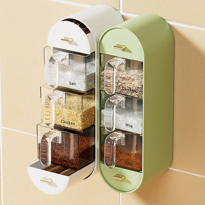 Rynx | Space-saving spice jar for wall mounting