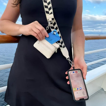 Rynx | Phone strap with zipper pocket