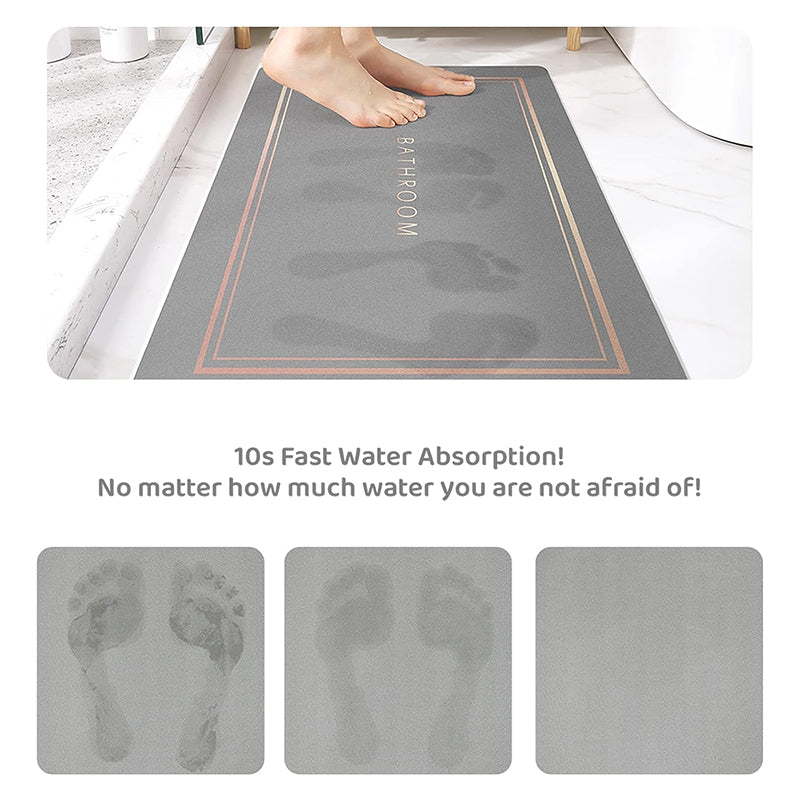Rynx | Minimalist Super Absorbent Quick Drying Bathroom Mat