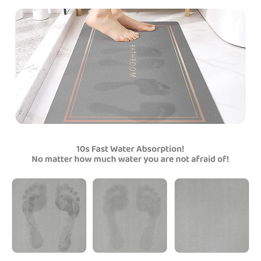 Rynx | Minimalist Super Absorbent Quick Drying Bathroom Mat