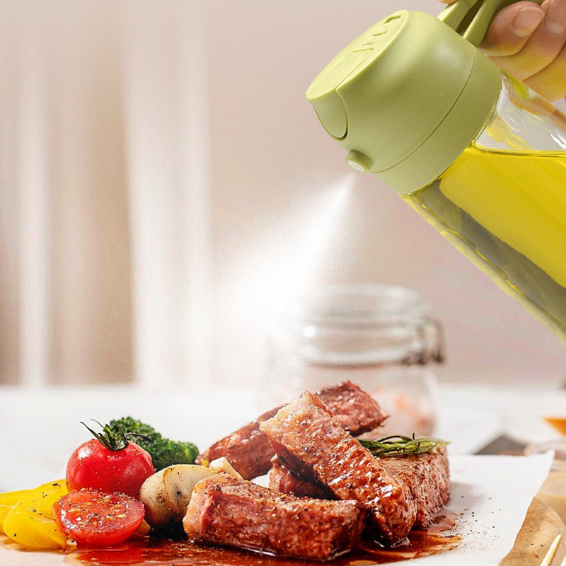 Rynx | 2-In-1 Glass Oil Spray and Dispenser