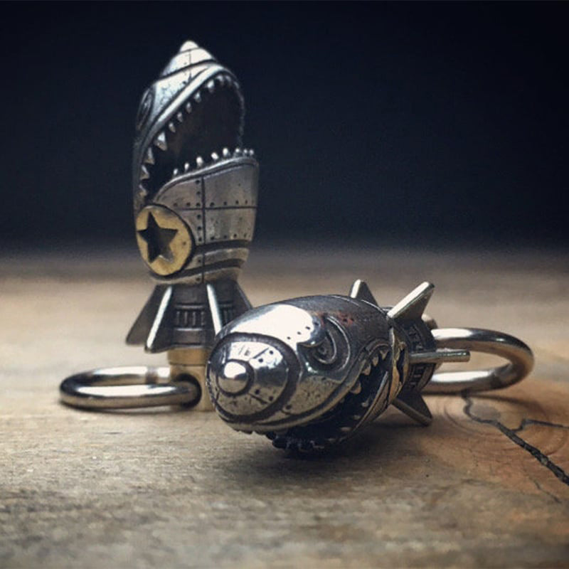 Rynx | Shark Rocket Bomb Keychain