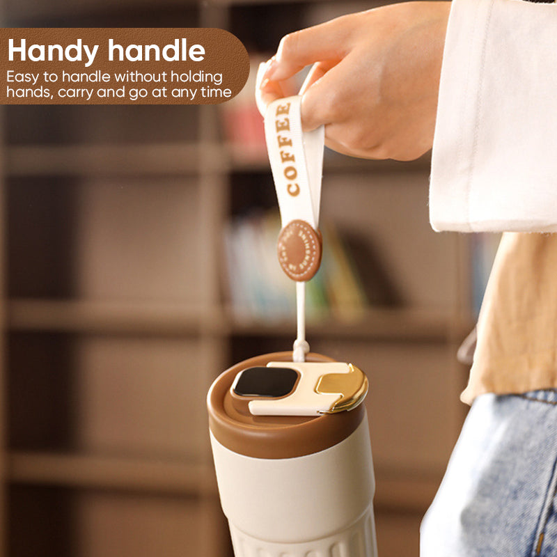Rynx | Coffee thermos bottle with temperature display