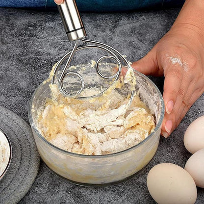 Rynx | Stainless Steel Dough Mixer for Easy and Clean Baking