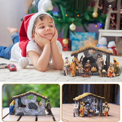 Rynx | Nativity scene figures set