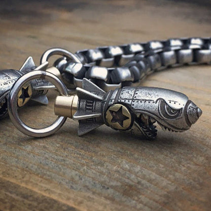 Rynx | Shark Rocket Bomb Keychain