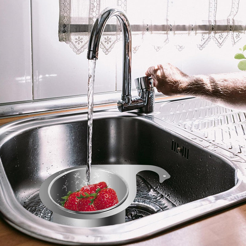 Rynx | Stainless Steel Swan Sink Drain Basket