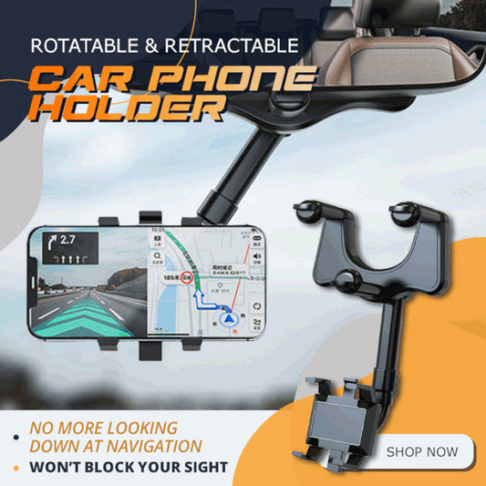 Rynx | Rotatable & Extendable Car Phone Holder