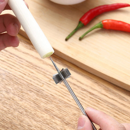 Rynx | Stainless Steel Plum Blossom Onion Cutter