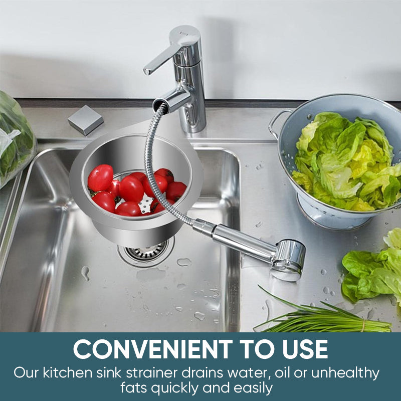 Rynx | Stainless Steel Swan Sink Drain Basket