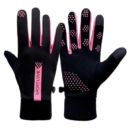 RYNX | Waterproof, Non-Slip, And Cold-Resistant Finger Touchscreen Glove Rose (Woman)