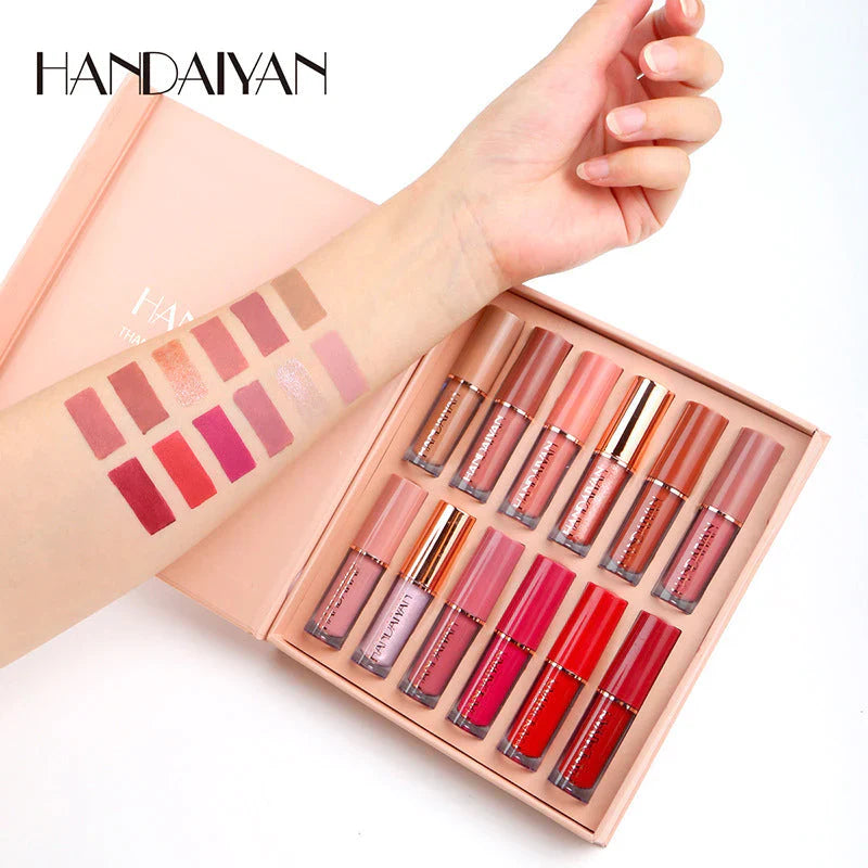 Rynx | 12-color Liquid Lipstick Set