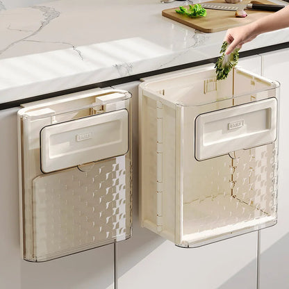 Rynx | Space Saver Door Hanging Foldable Garbage Can