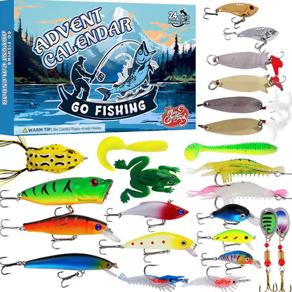 RYNX | Presale>>24 Days Christmas Countdown Fish Tackle Set