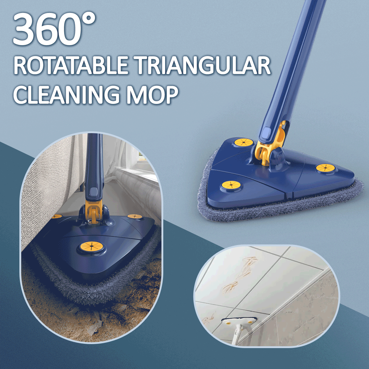 Rynx | Mopex - rotating, adjustable cleaning mop