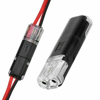 Rynx | Double Wire Push-In Plug With Locking Closure