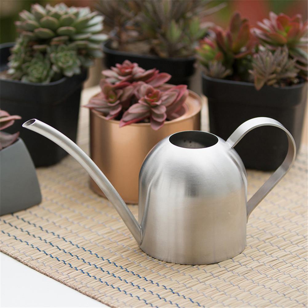 RYNX | Stainless Steel Watering Can with Flexible Neck | Modern Design | Perfect Watering | Rustproof