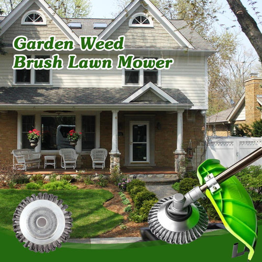 Rynx | Garden Weed Brush Lawn Mower