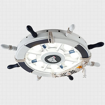 Rynx | NautiGlow Children's Room LED Ceiling Lamp | Sailboat Design | Cartoon Style | Ambient Lighting