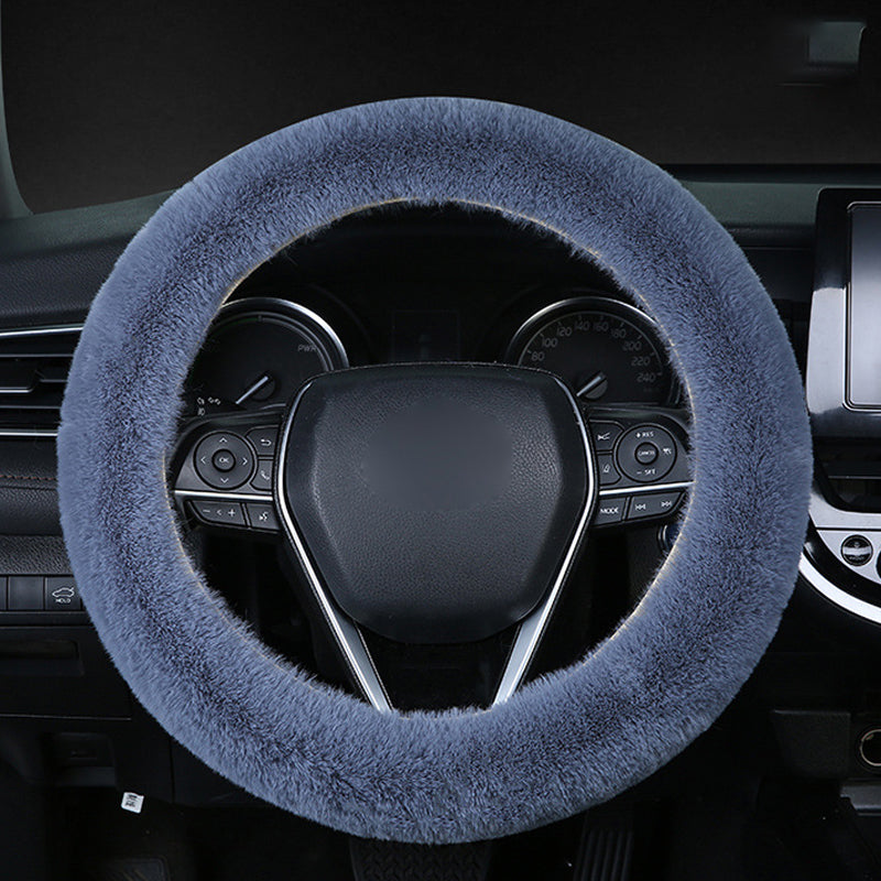 Rynx | Universal Plush Car Steering Wheel Cover