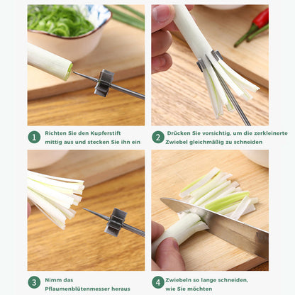 Rynx | Stainless Steel Plum Blossom Onion Cutter