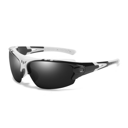 RYNX | Unisex Polarized Sunglasses Black and White
