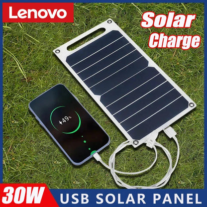 RYNX | Solar Panel With Portable Usb Battery, Waterproof