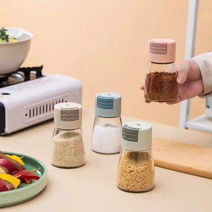 Rynx | Salt and Pepper Shaker Precise Quantitative Press Type