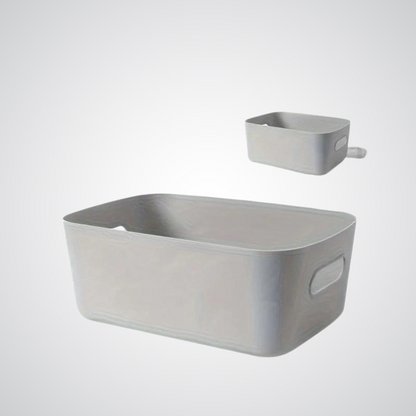 Rynx | Set of 10 Storage Boxes - Lightweight Plastic Organizer