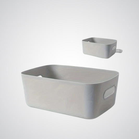 Rynx | Set of 10 Storage Boxes - Lightweight Plastic Organizer