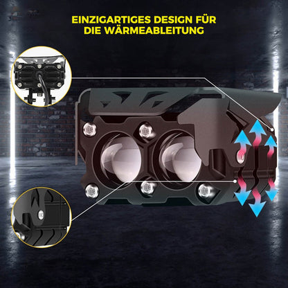 Rynx | Motorcycle riding LED auxiliary headlights🌟