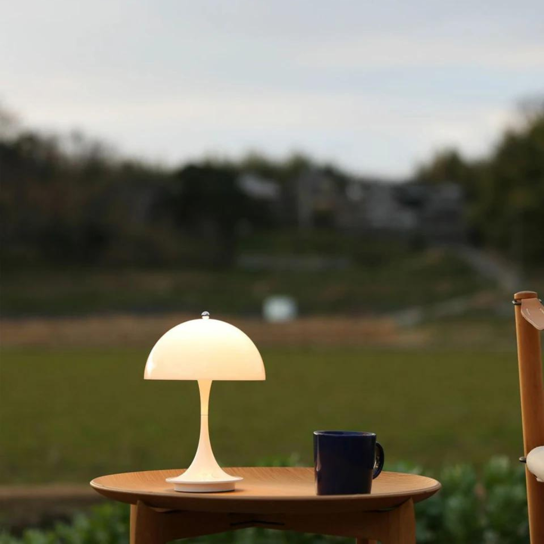 Rynx | GlowAura Rechargeable LED Table Lamp | Wireless | Mood Light for Living Room & Bedroom