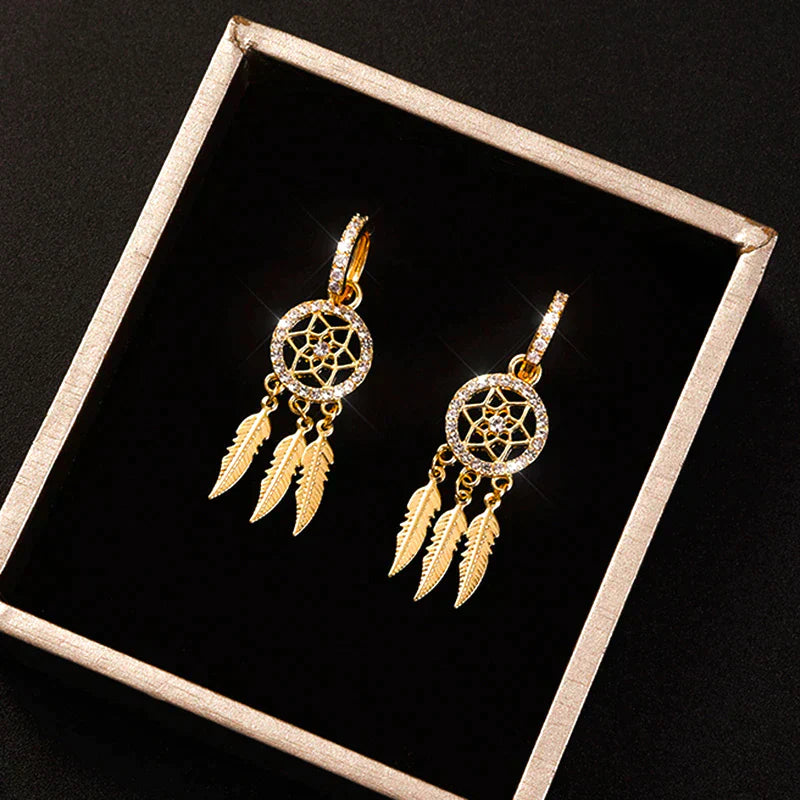RYNX | Evani️ | Elegant Refinement With Earrings Made Of 14-Carat Gold