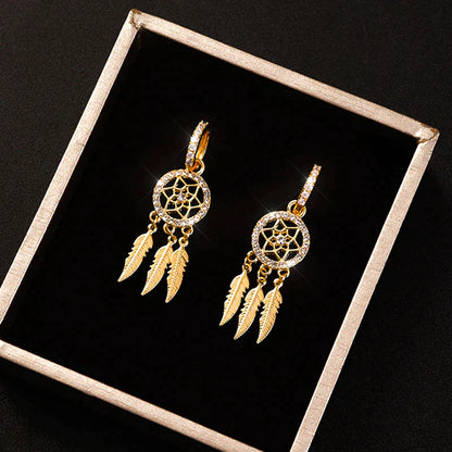 RYNX | Evani️ | Elegant Refinement With Earrings Made Of 14-Carat Gold