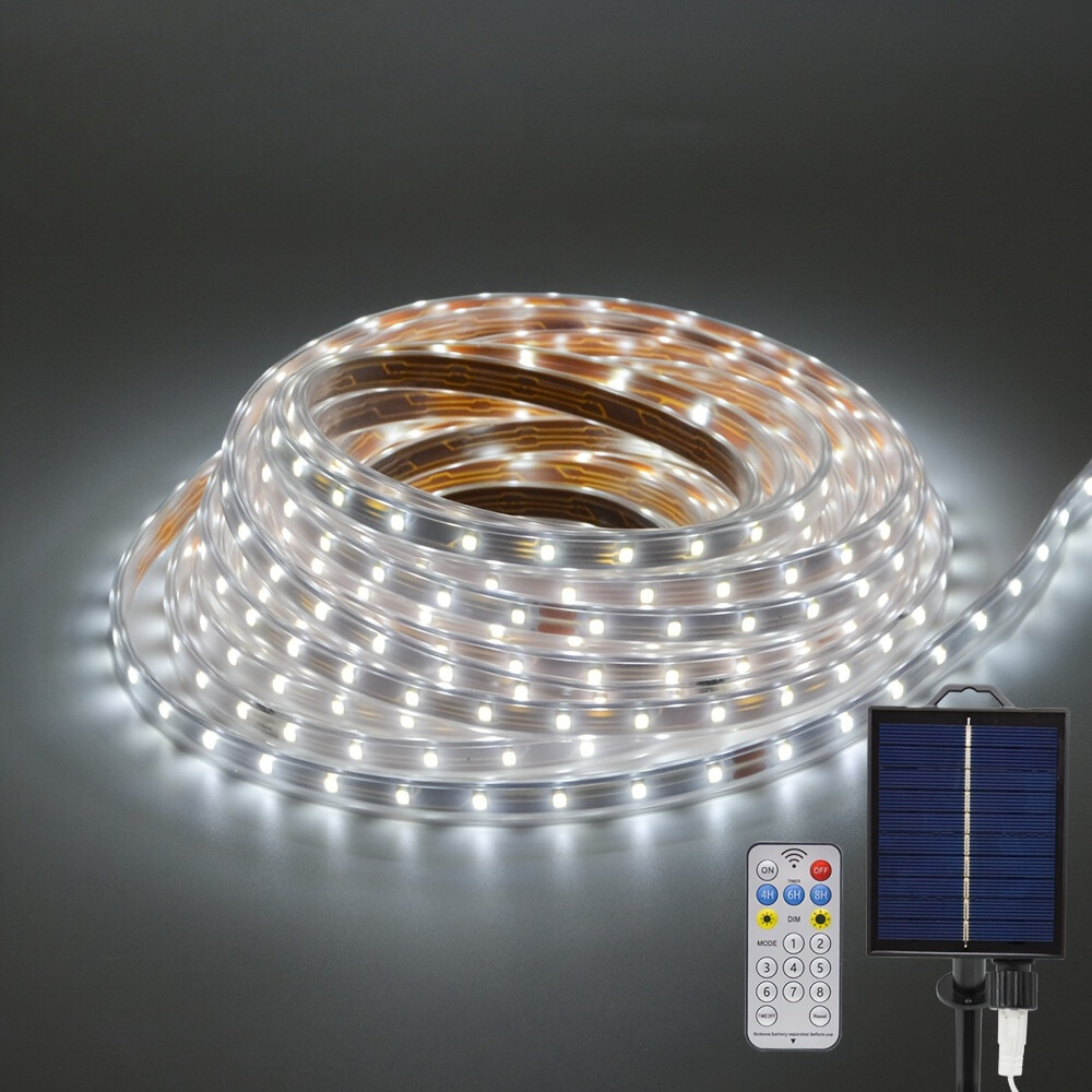 Rynx | SolarFlex - Solar Energy Flexible LED Strip Lighting White Light
