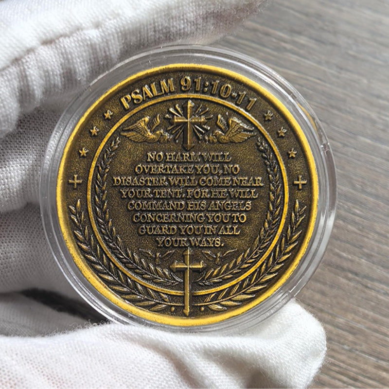 RYNX | The Archangel Michael Watches Over Us Challenge Coin