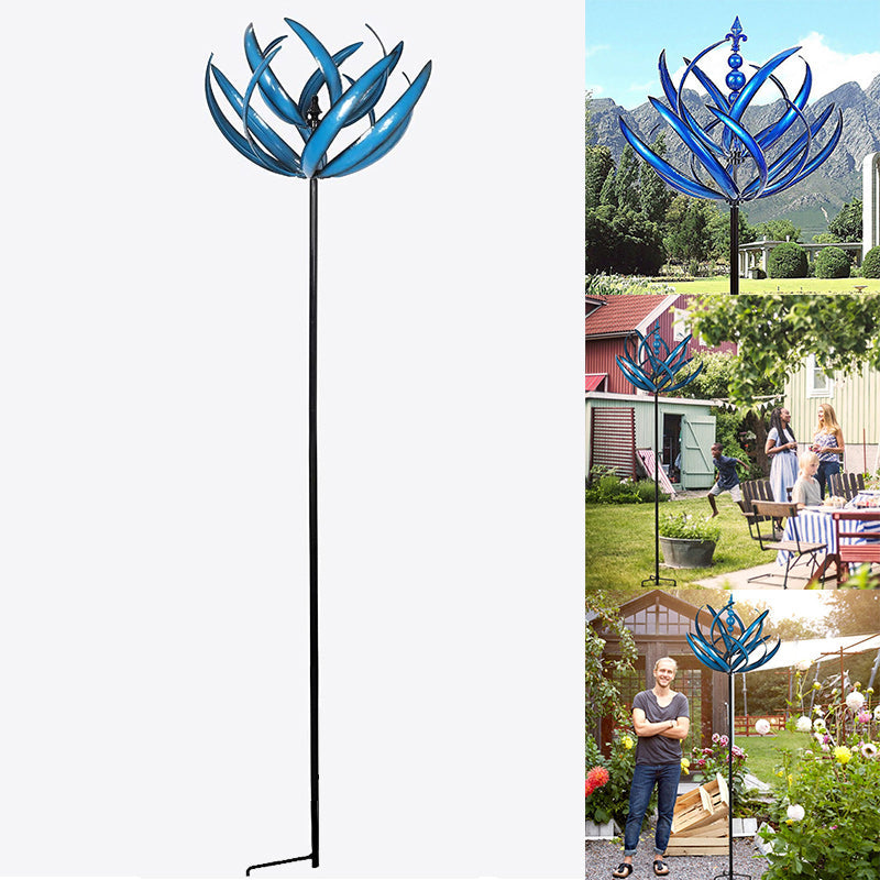 Rynx | Blue Wind Spinner made of Metal