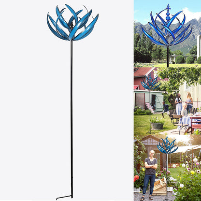 Rynx | Blue Wind Spinner made of Metal