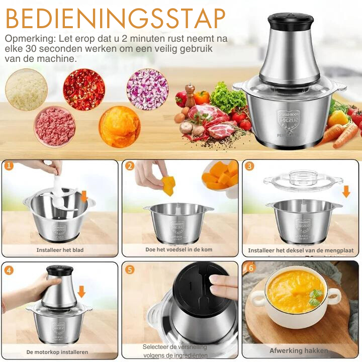 Rynx | Meat grinder - Multifunctional & Stainless steel