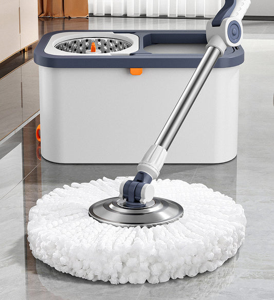 RYNX | Spin Mop And Double Bucket Set With 3 Refill Packs F236