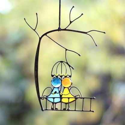 Rynx | Stained Glass Art Window Hangers