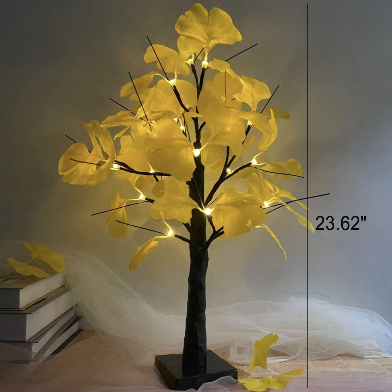 Rynx | Battery-operated LED illuminated wooden decoration