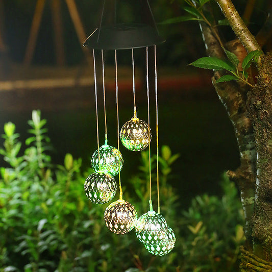 Rynx | Solar Wind Chime Outdoor Light