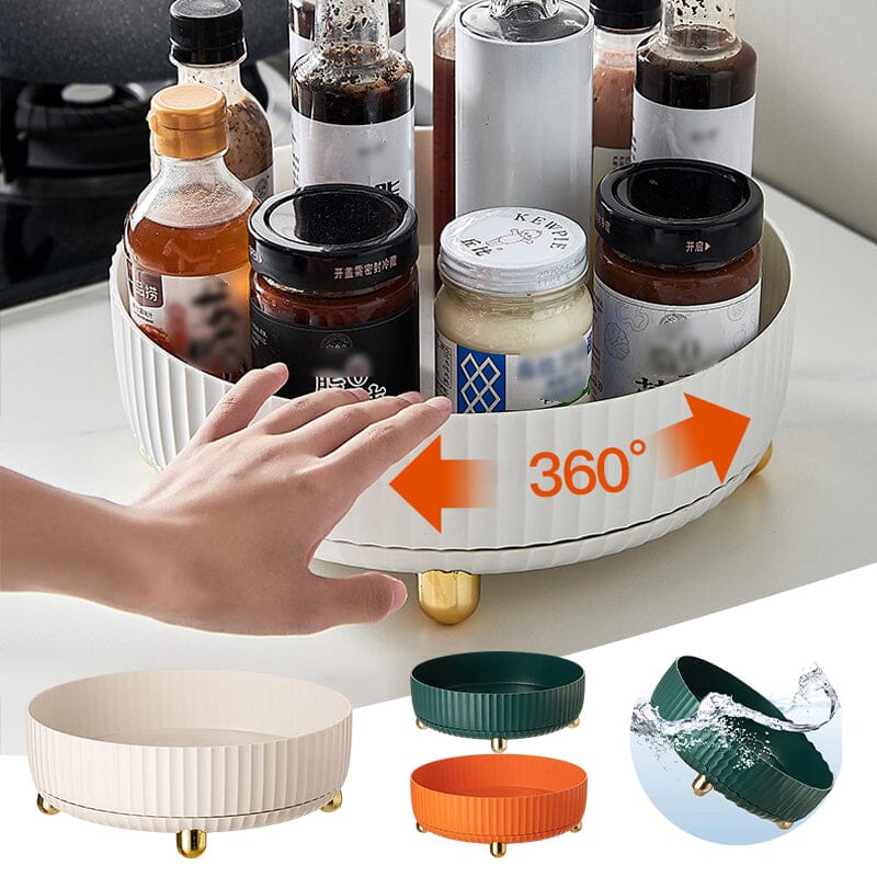 Rynx | 360 Degree Rotatable Storage Tray, Spice Rack
